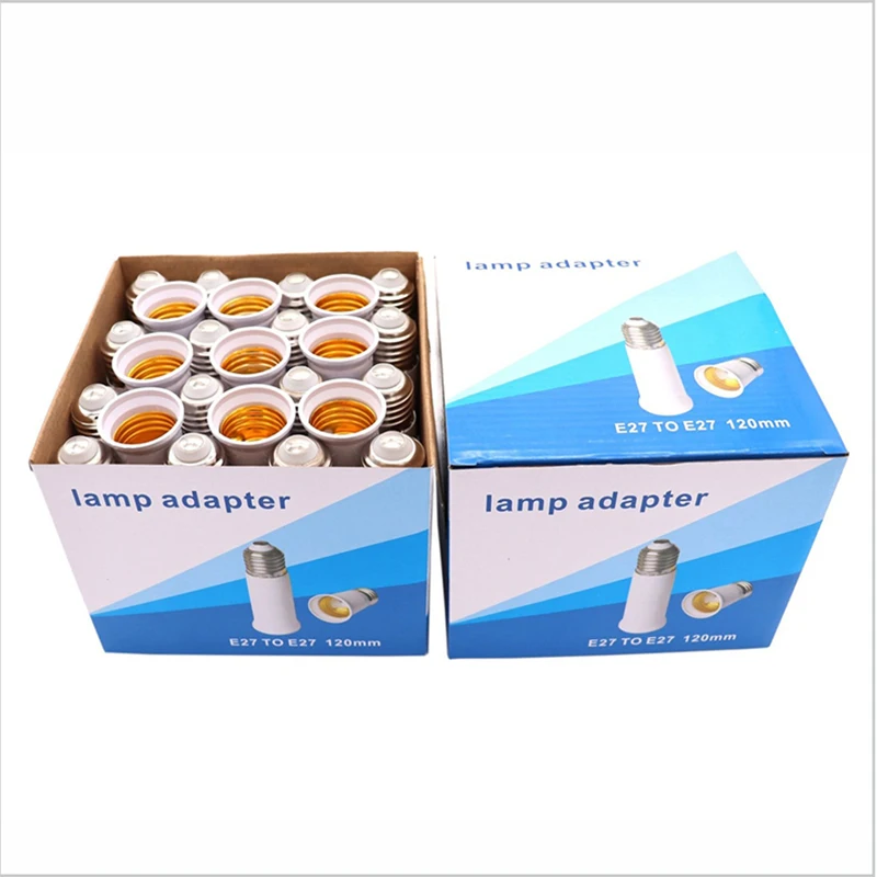 E27 Để E27 Bóng Đèn Ổ Cắm Nối Dài 120Mm Nối Dài, Nhiệt Không Gây Cháy, e27 Bóng Ổ Cắm Nối Dài