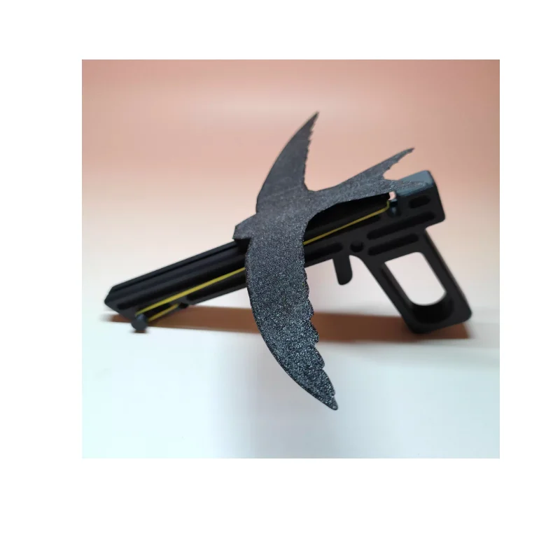 3D printing airplane launcher paper airplane automatic pop-up toy remote shooting boy creative toy glider accessories