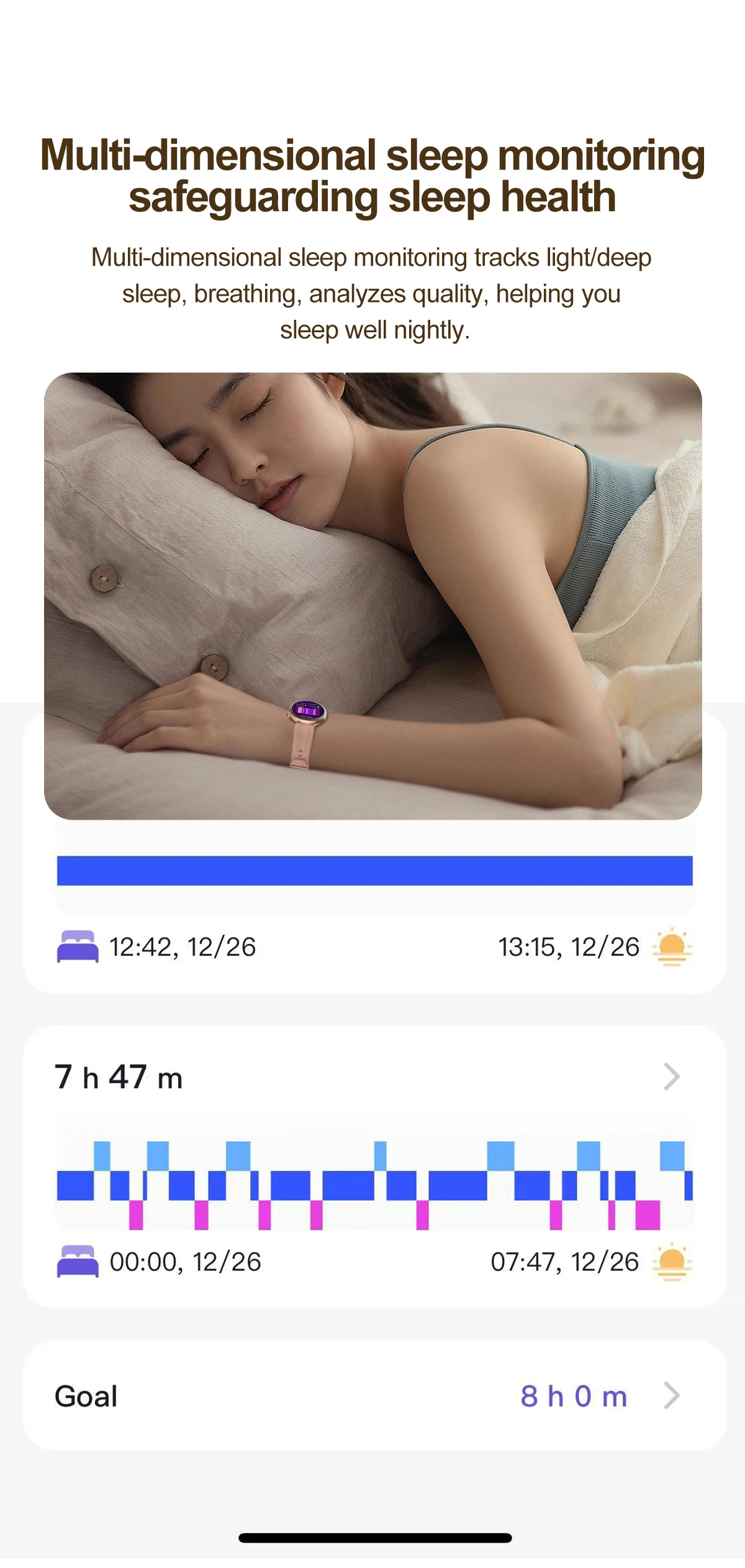 Luxus-Diamant-Smartwatch für Damen, 1,32 Zoll AMOLED-Bildschirm, Herzfrequenz- und Blutdruckmessung, Gesundheitsmonitor, IP68 wasserdicht, Sportuhr – Detail 18