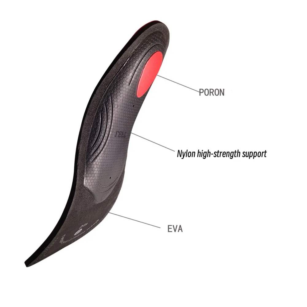 Arch Insole For Shoes Men Women Breathable Sweat-absorbing Massage Orthopedic Insoles For Shoes Arch Support