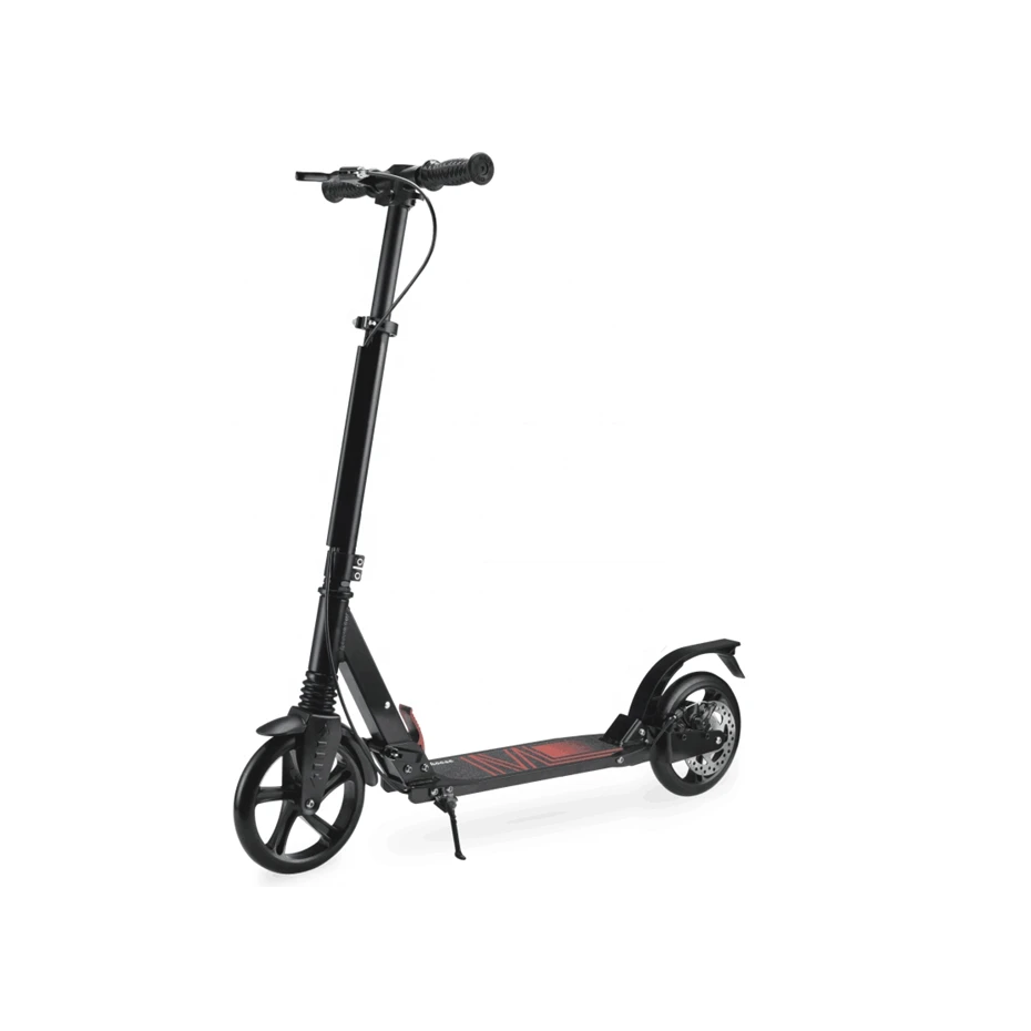 

Adult Folding Kick Scooter Dual Suspension Disc Brake System Urban City Riding Comfortable Lightweight Commuting Scooter