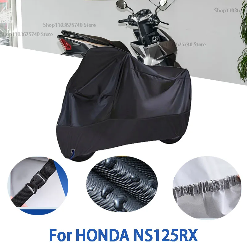 

Motorcycle Full Covers For HONDA NS125RX Car Outdoors Sun Protection Dust No Ear Thickened Oxford Clothcover Accessories