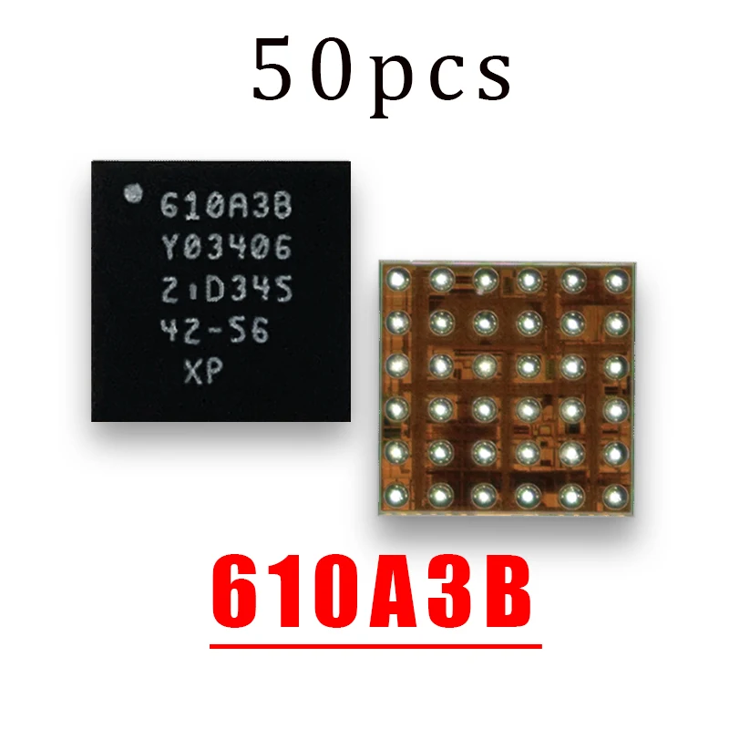 50pcs/Lot 1614A1 1616A0 1612A1 1614A1 1616A0 610A3B 1610A3 U2 USB IC for iphone 6 7 8 X XS 11 12 13 14 Pro Max Plus Tristar Chip