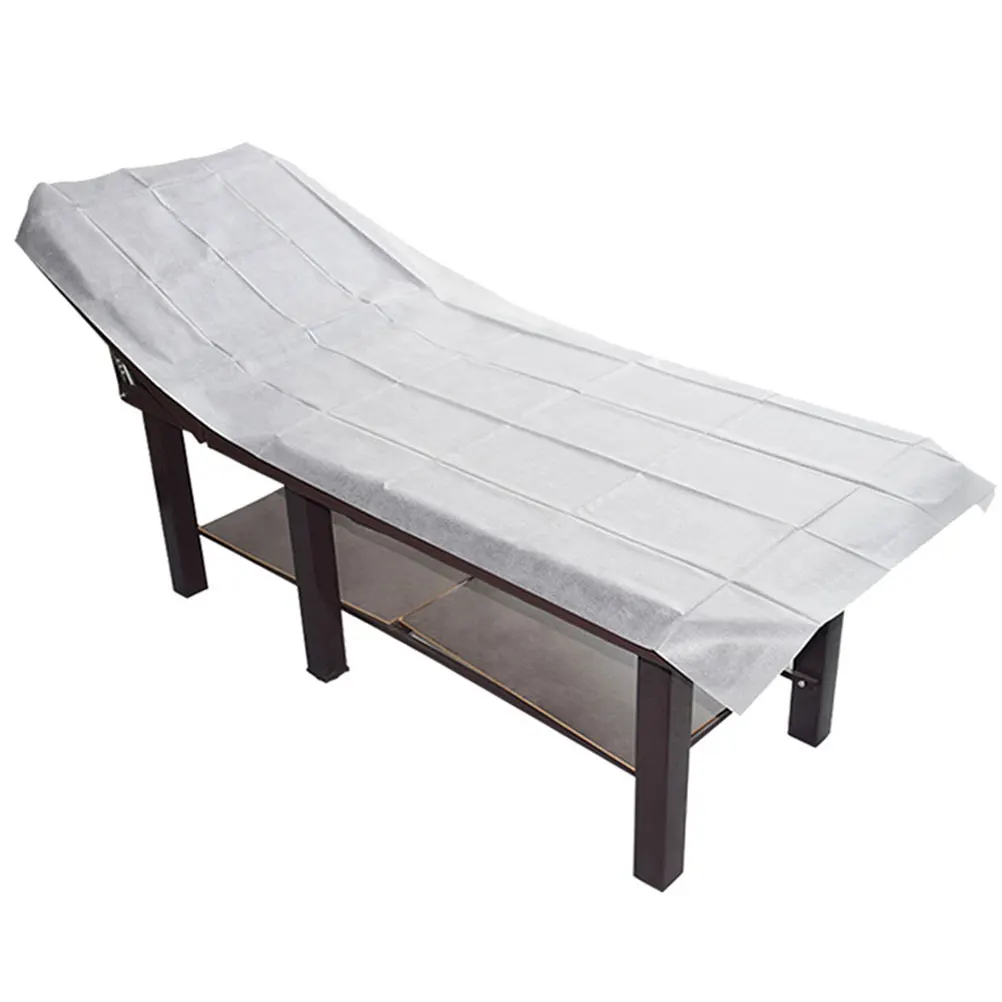 

100 Pieces Disposable Beauty Bed Sheets 70x180CM Non-woven Salon Spa Massage Covers Sweat-absorbing Clean Comfortable Bedding