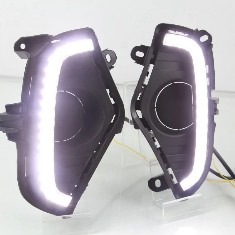 

SAAR Подходит для Toyota RAV4 Rongfang 2020-2022 гг., специальные светодиодные дневные ходовые огни, передние противотуманные фары, модификация