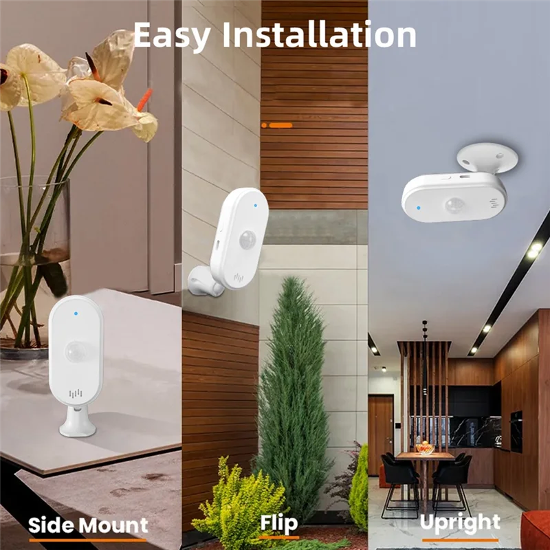 【ADD TO CART 】Smart Home Human Body Infrared Motion Detector Tuya Wifi PIR Sensor Smart Life Compatible