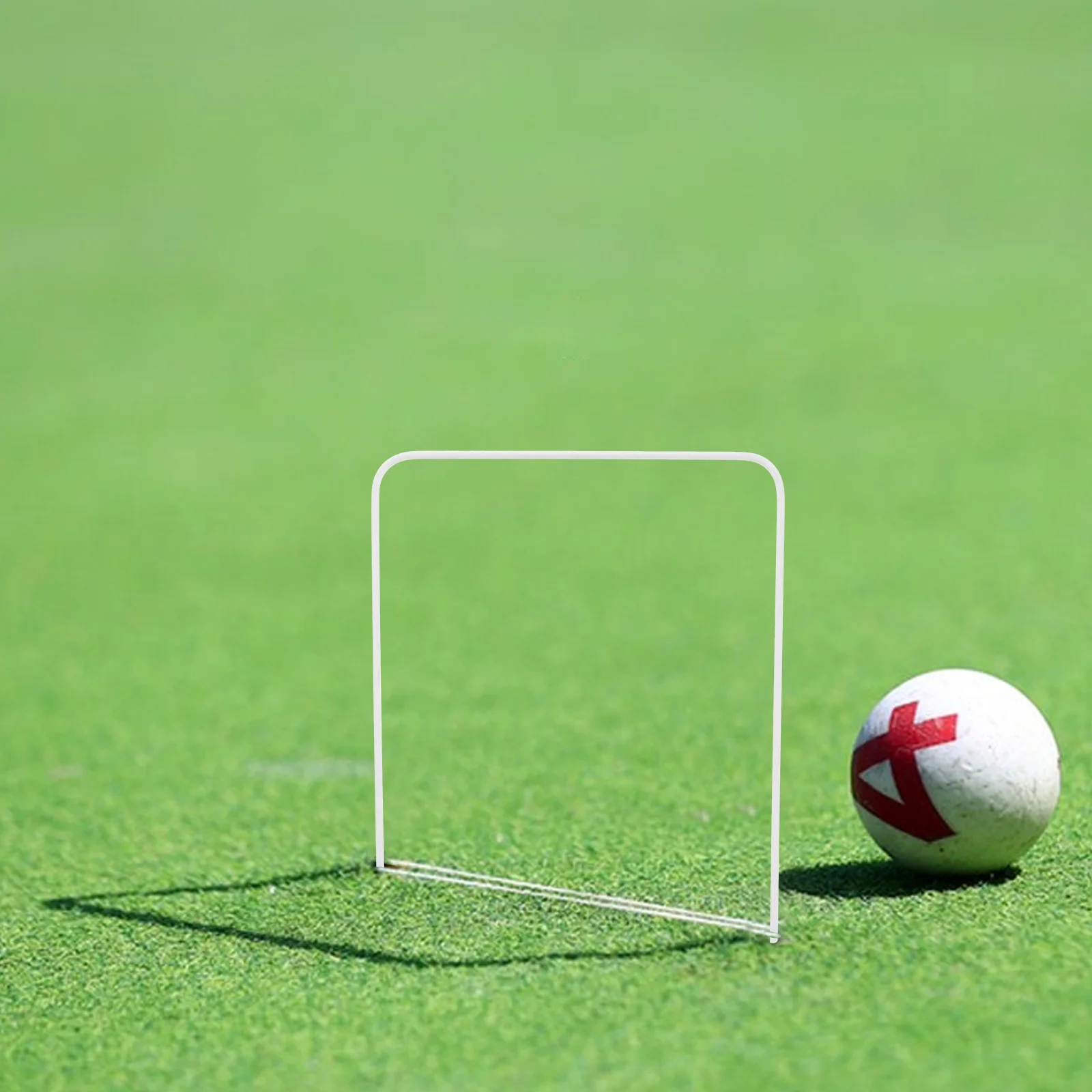 

5Pcs Sturdy Croquet Wickets Metal Hoops for Family Outdoor Games Backyard Patio Hook Set Durable Easy Carry Accessory