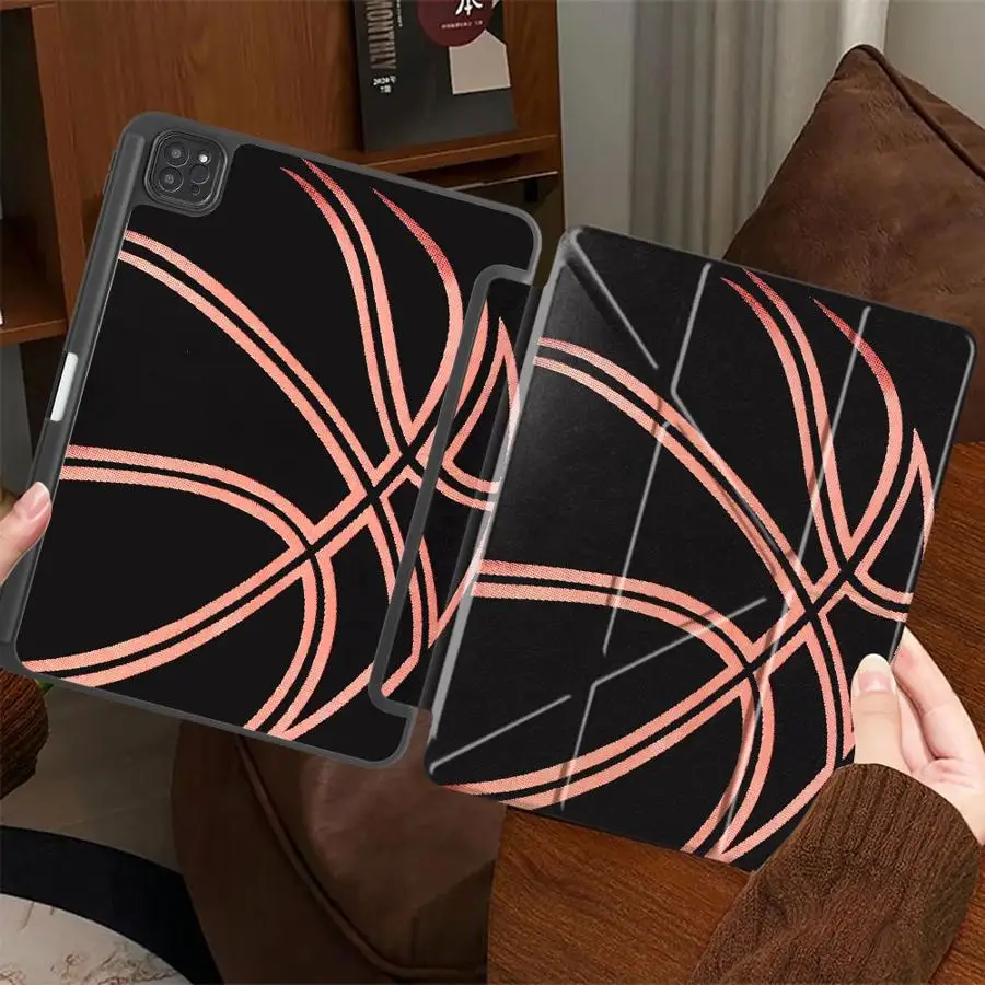 

Tablet Case For iPad Mini 6 7 Pro 11th 10th 9th 8th 7th 12.9inch Air 4 5 M3 M2 M4 11inch Pro 2025 Holder Cover Cool Line