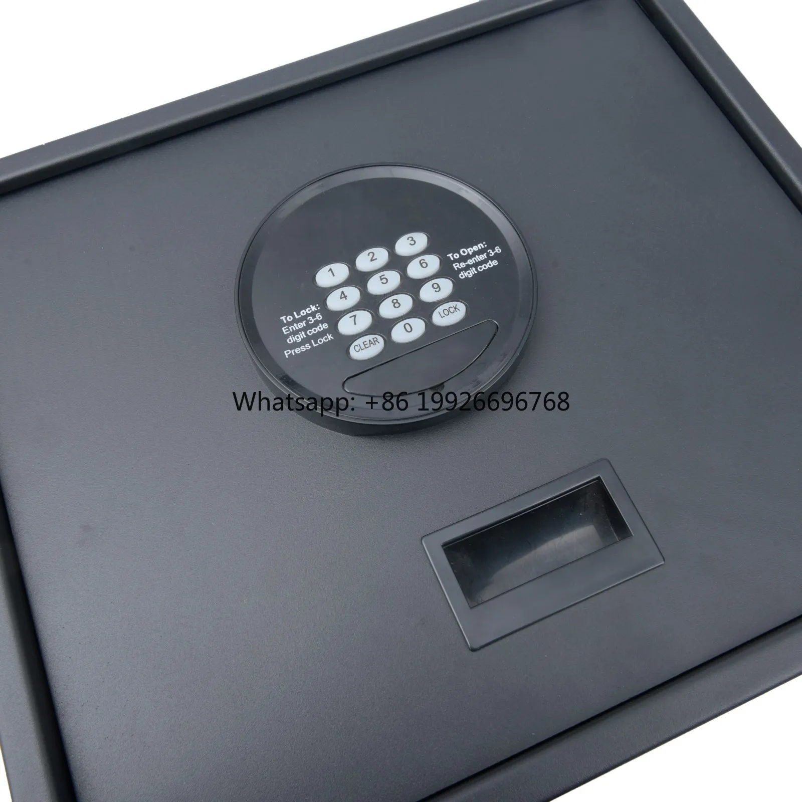 

Portable Hotel/Office Safe Box with Key Lock Top-Opened Electronic Solid Steel Storage Top-of-the-Line Hotel Safe Box manufactur