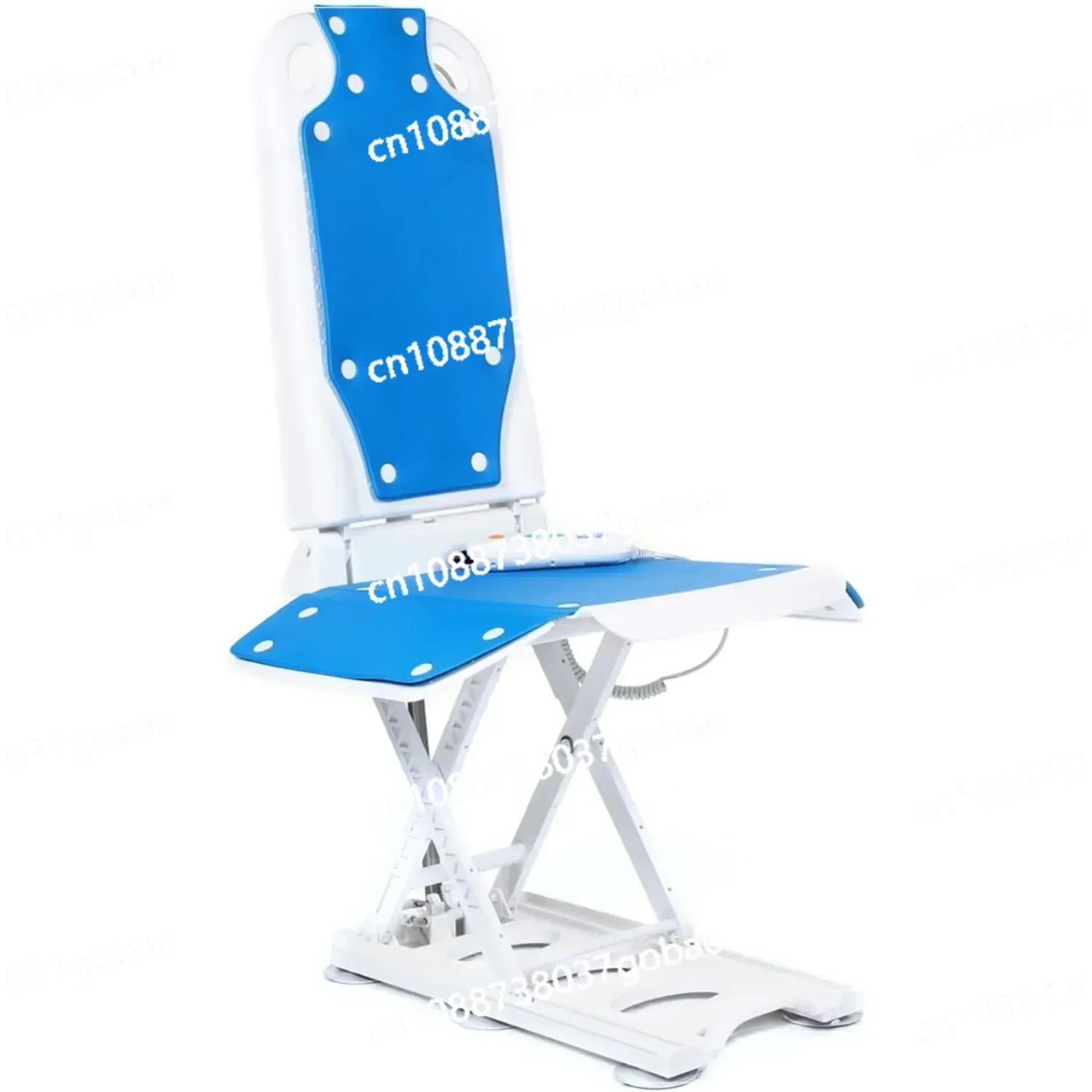 Electric Chair Lift, Get Up From Floor, Floor Lift, Can Be Raised To 20” Help You Stand Up Again, Item Weight 30 LBS,Blue