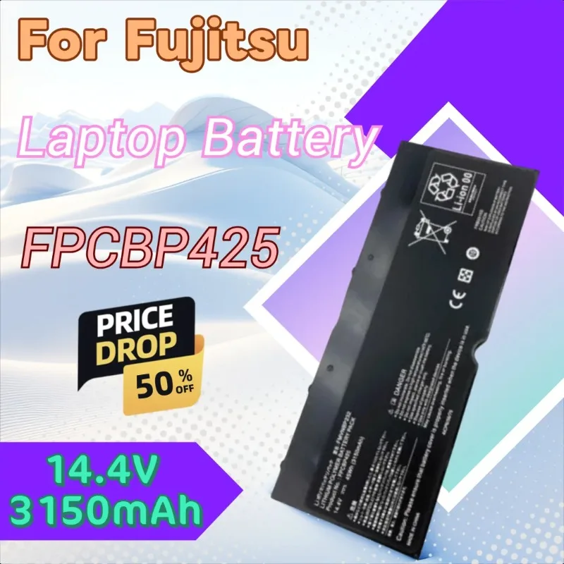 

Новый аккумулятор для ноутбука FPCBP425 FMVNBP232 14,4 В 3150 мАч для Fujitsu Lifebook U745 T935 T904U FPB0315S