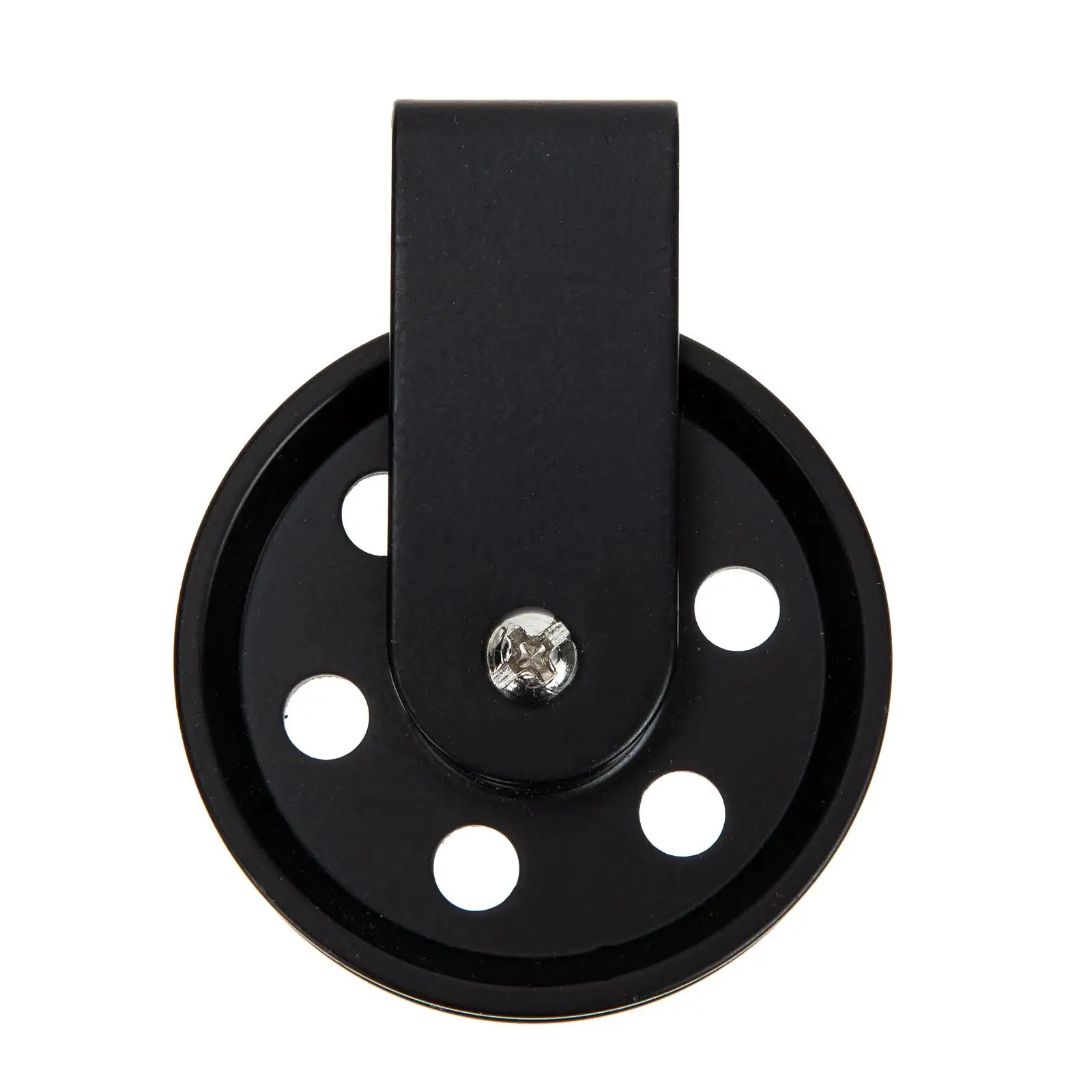 

Black Retro Pulley Wheel 50mm Lighting Accessories for Pendant Lamp DIY Iron Chandelier Wall DecorVintage Style Safe Durable