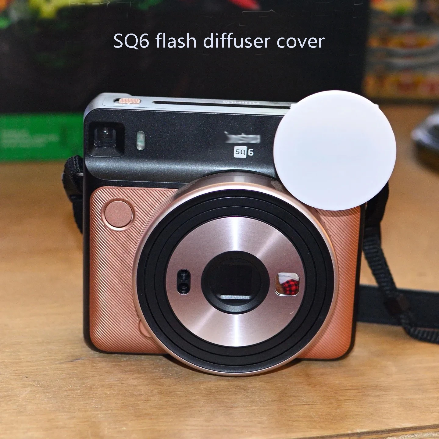 instant camera flashlight diffusers Flash exposure controller photos becomes softer SQ6 flash scattering covers