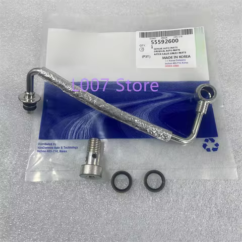 25200947 Turbo Charger Oil Pipe Inlet Line For Chevrolet Cruze Chevy Sonic Trax Buick Encore 1.4T Opel Car Accessories 55592600
