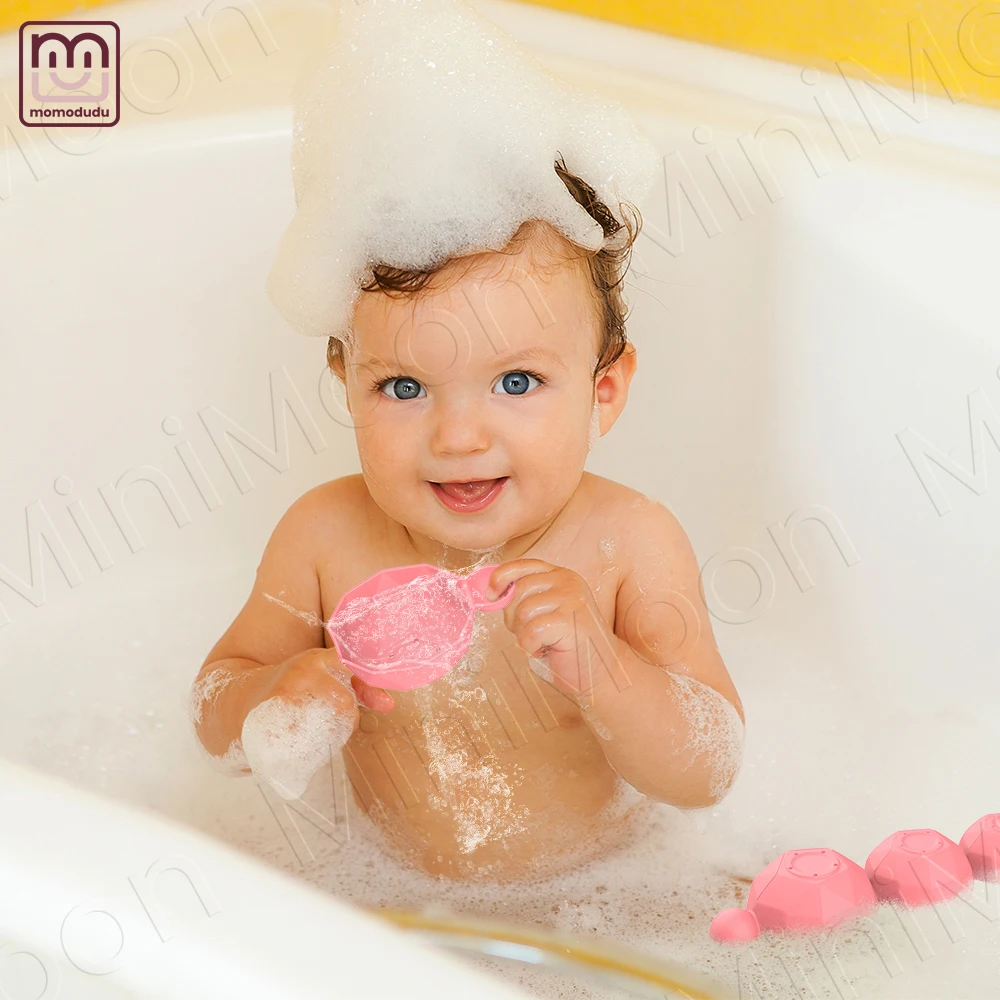 

4PCS Bathroom supplies , Baby Bath Play Set for Outdoor and Suitable for taking photos