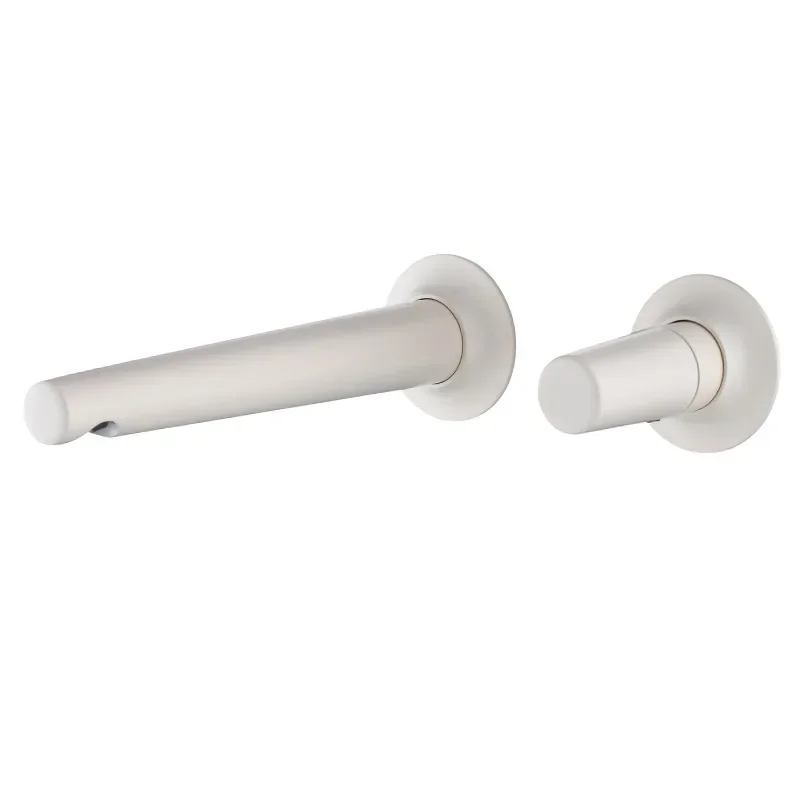 

Minimal cream wind all copper embedded basin faucet bathroom bathroom hot and cold concealed faucet AM2506