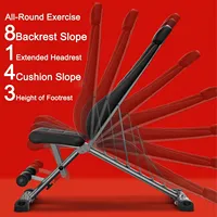 SIHAO Dumbbell Bench Dumbbells Stool Fitness Multi-function Dumbbell Stool Height Adjustable Fitness Sit Up Bench Chair Exercise