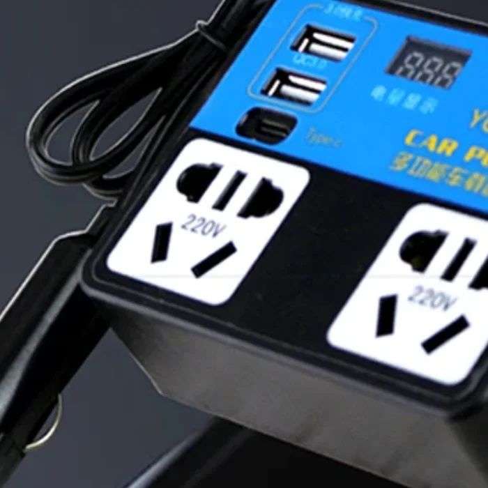 DC 12V 24V Converter Car Inverter Car Charging Wear-resistant Material Easy Installation Fast Charging USB