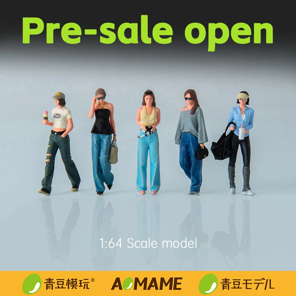 

Предзаказ: Набор фигурок Kicarmod 1:64 в стиле Fashion Street Style, 3D-печать, полимерный материал, миниатюрная модель для сцен.