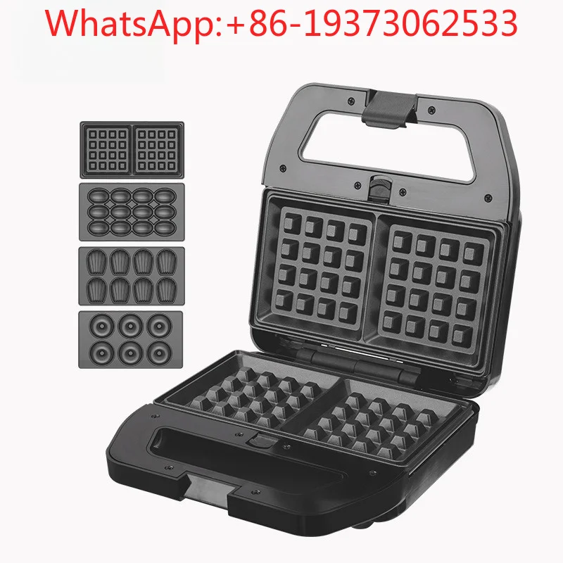 Sandwich Breakfast Maker Small Multipurpose Waffle Maker Toast Spit Driver Light Food KC1237
