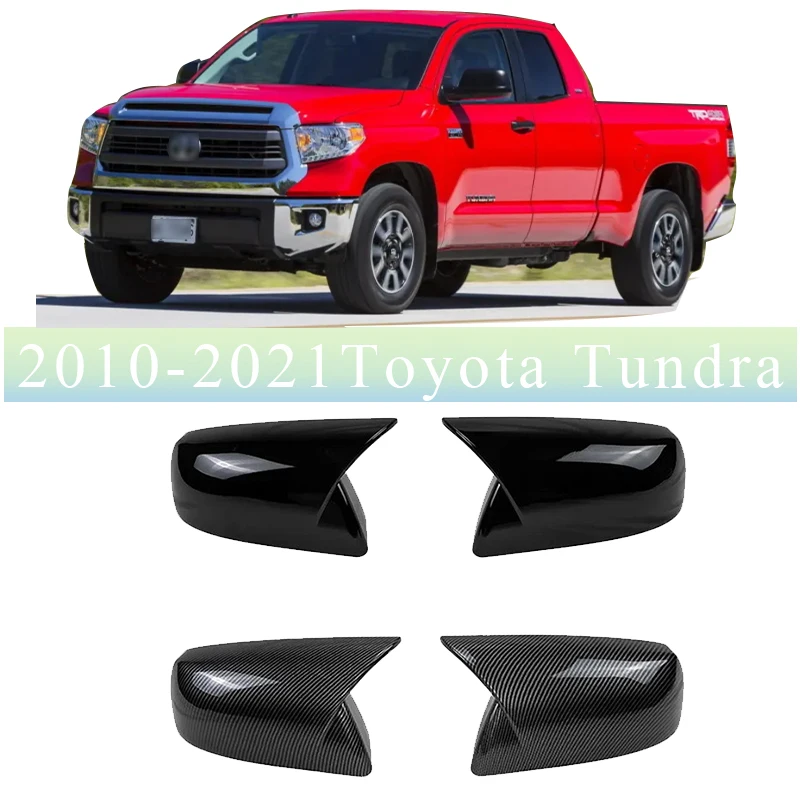 

For 2010-2021 Toyota Tundra Horn-shaped Reverse Mirror Shell Protection Cover Decorative