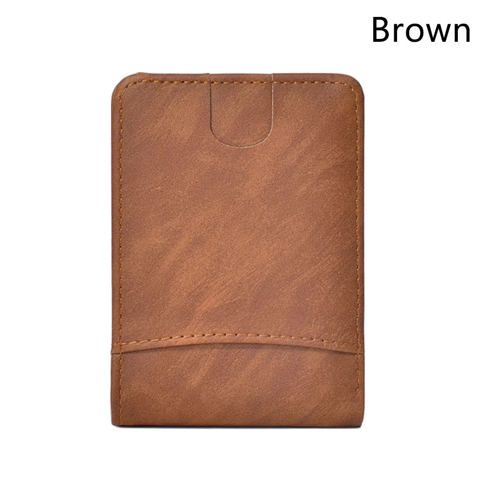 

1Pcs New PU Leather Pocket Purses Short Mini with Card Holder Male Wallets Slim Casual Small Wallet for Men