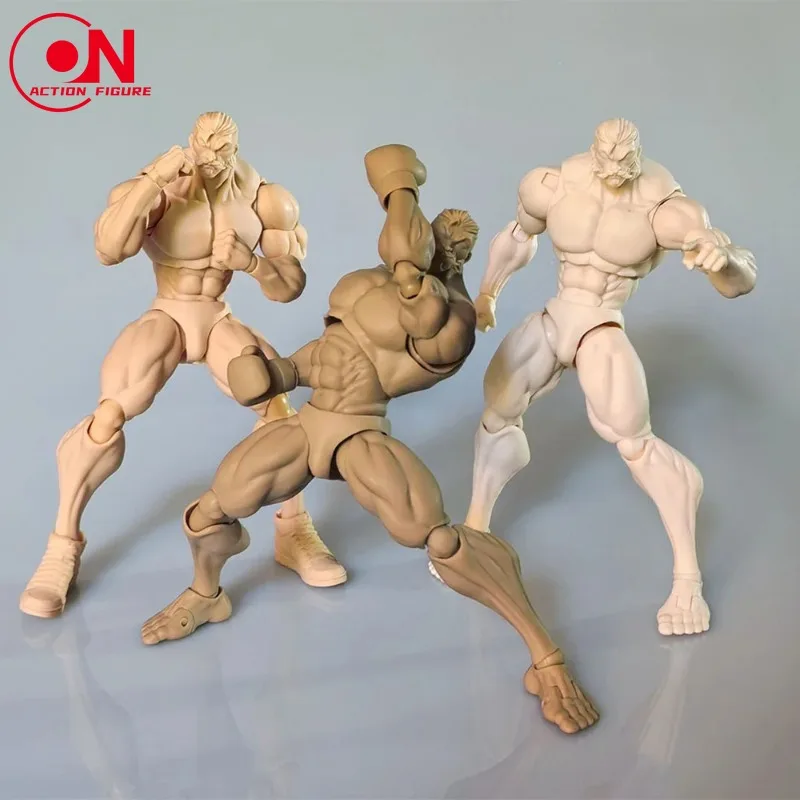 

K-Toys KT01 1/12 Scale Super Movable Strong Muscle Joint Male Body Yellow White Black Skin For 6in Action Figure Model