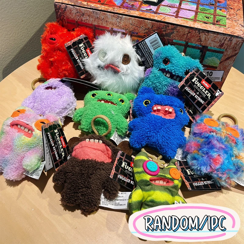 

Fuggler Ugly Monster Series Plush Doll Pendant Keychain Backpack Hangings Decoration Gifts