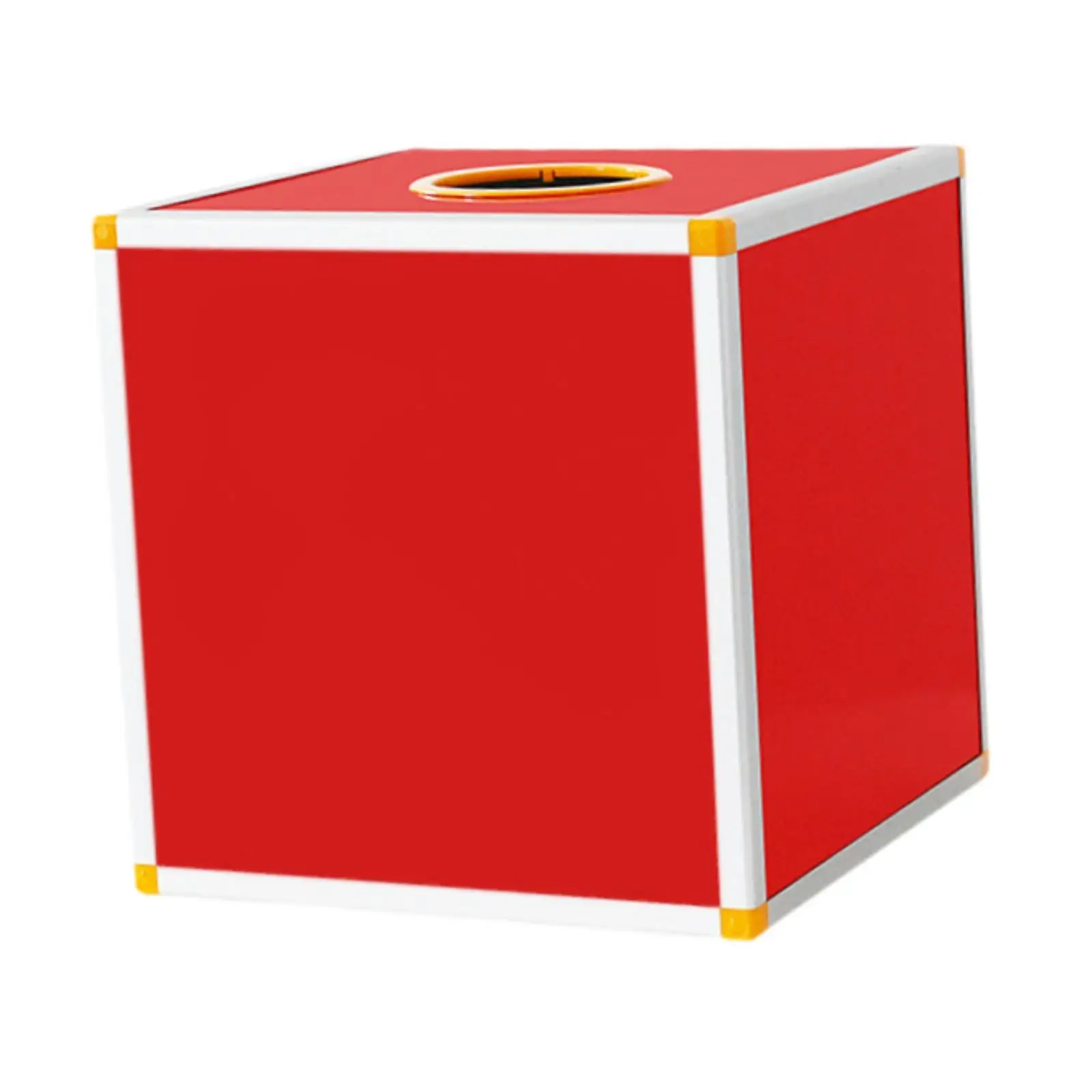 Heavy Duty Aluminum Raffle Case for Anniversary Celebration Voting Box Large Capacity Multipurpose Use