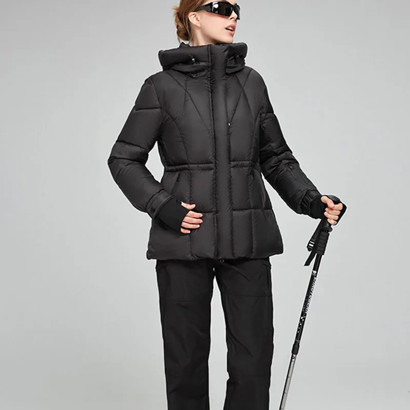 الباردة واقية الدافئة في الهواء الطلق معطف مقنع غير رسمي المرأة سترة قطن 2025 شتاء جديد عصري أنيق المرأة سترة قطن H692 #4