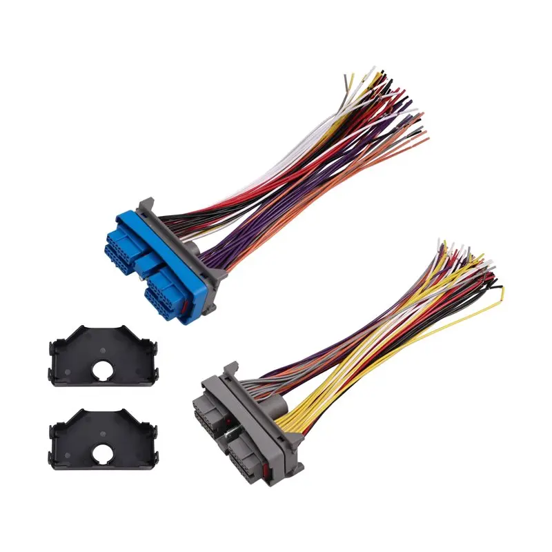 Excavator Computer Board Plug Connector 2451043 2451042 64Pin For Caterpillar E320D C6.4 Engine 245-1043 245-1042-N30R