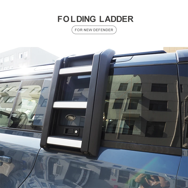 Car Factory-direct Easy Installation Special Climbing Side Roof Rack Ladder For New Defender 2020+