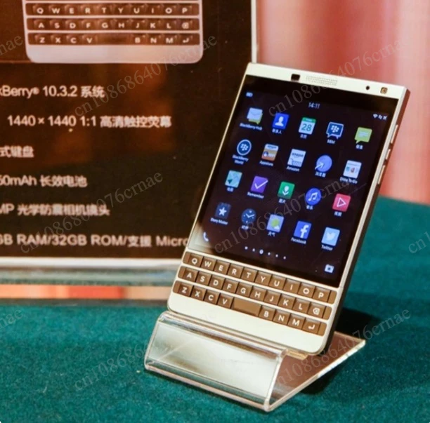 For BlackBerry Passport Q30 Silver 2nd Gen Original Cheap QWERTY Touchscreen Mobile Cell Phone