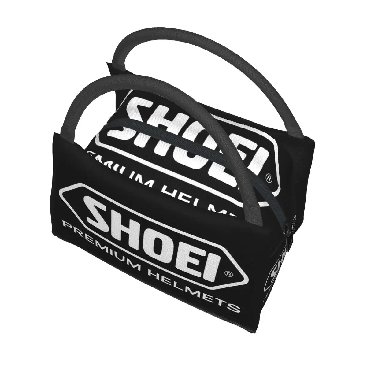 Shoei Motorcycle Helmets Insulated Lunch Bag for School Picnic Storage Food Boxes Portable Container Cooler Thermal Lunch Box