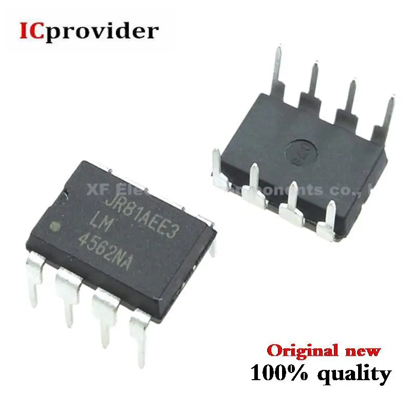 20pcs/lot LM4562NA LM4562 DIP-8 Dual High Performance, High Fidelity Audio Operational Amplifier best quality.