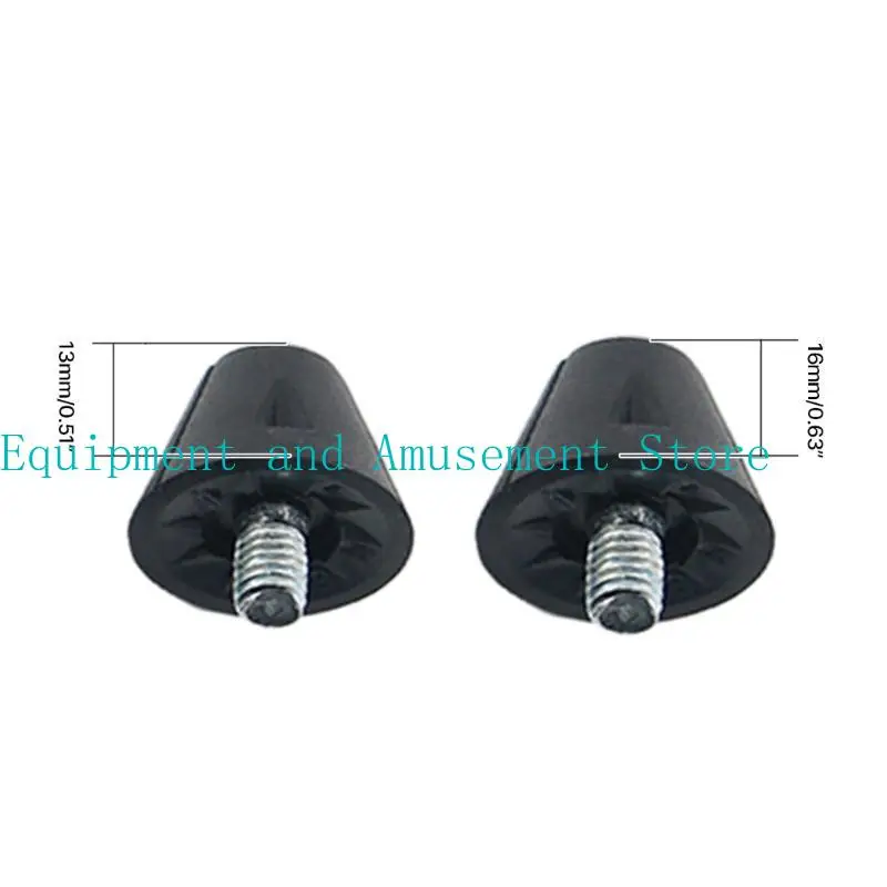 Y1UC 12pcs futebol chutas bota futebol pula bola futebol nylon