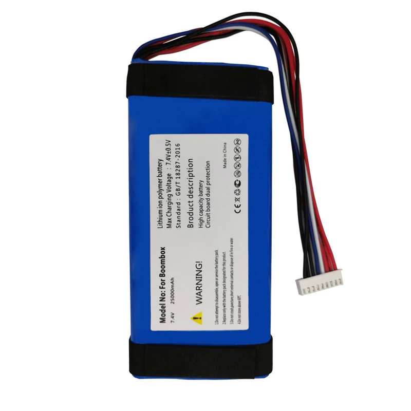 10000mAh For JBL Boombox Boombox 1 GSP0931134 01 7.4v Li-ion Battery Boombox1 Boombox 1 Player Speaker Batteries