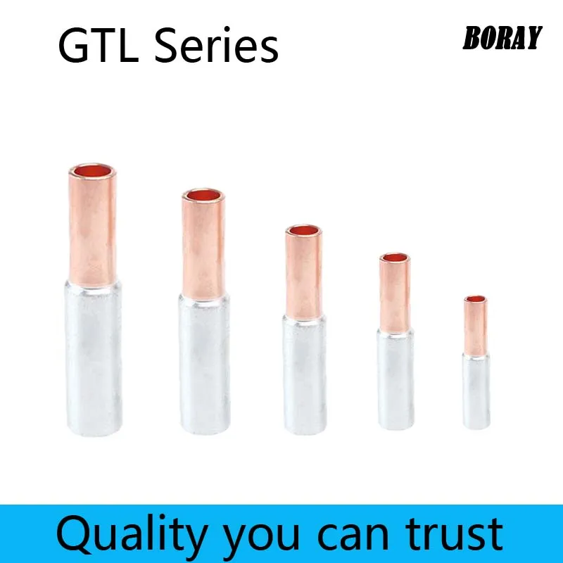 

GTL-95/120/150/185/240/300 Compression Copper Aluminum CU-AL Tube Bimetallic Crimp Terminal Cable Wire Connector Splice Sleeve