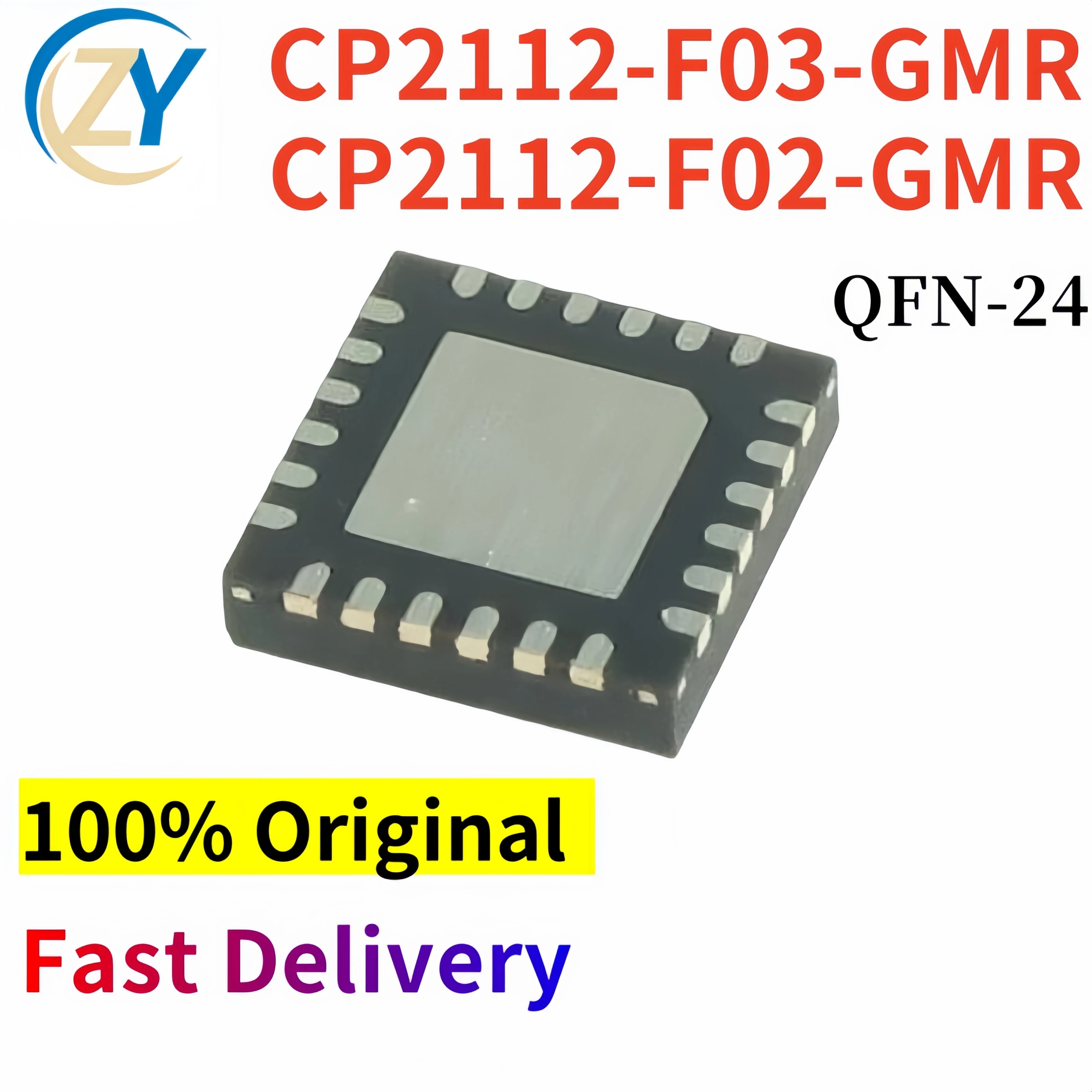 

(2pcs) CP2112 CP2112-F03 USB Controllers CP2112-F02 QFN24 100% Original & In Stock