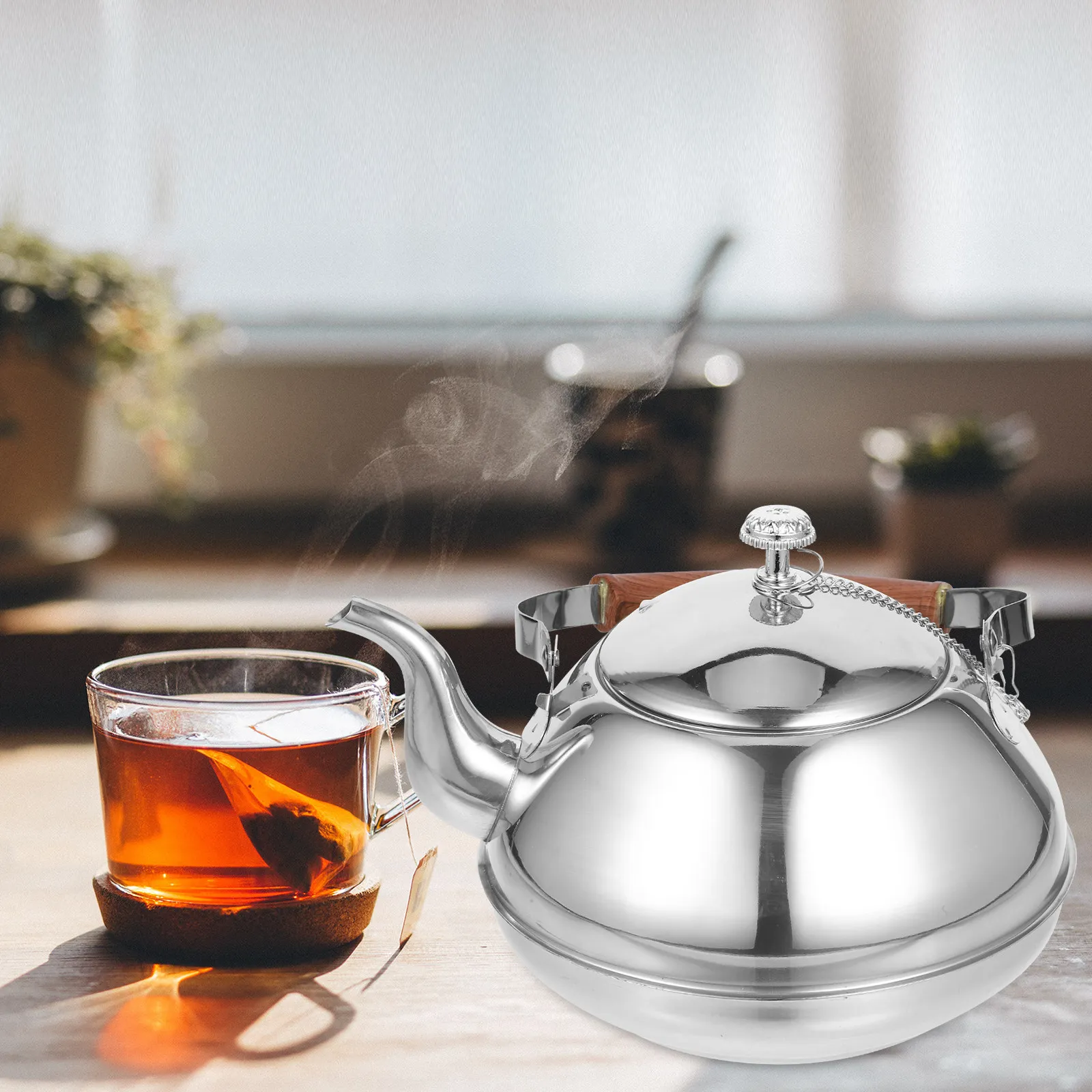 Tetera de Acero Inoxidable Pre - Commercial Kitchen Kettle reseña y precio