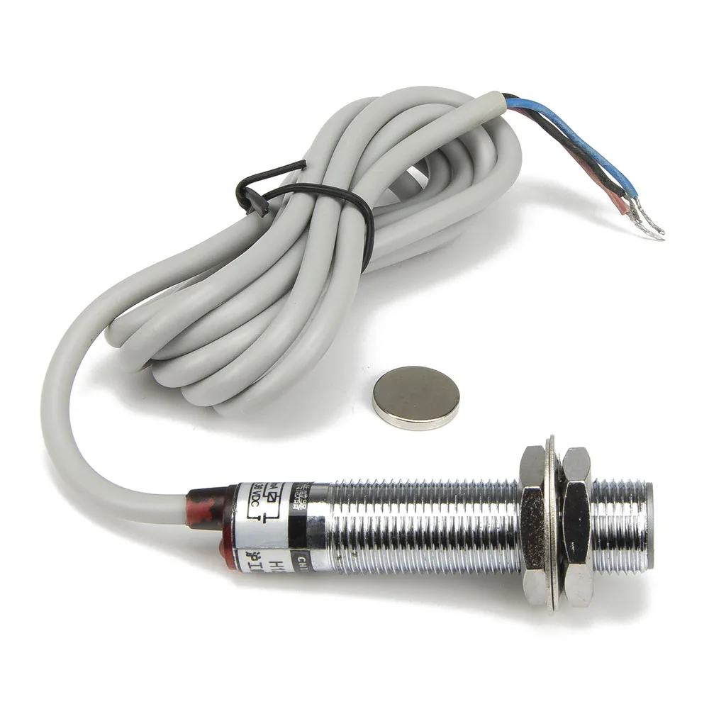 H12-D5NK M12 5 Mm Sensing Npn Geen Hall Effect Sensor Switch