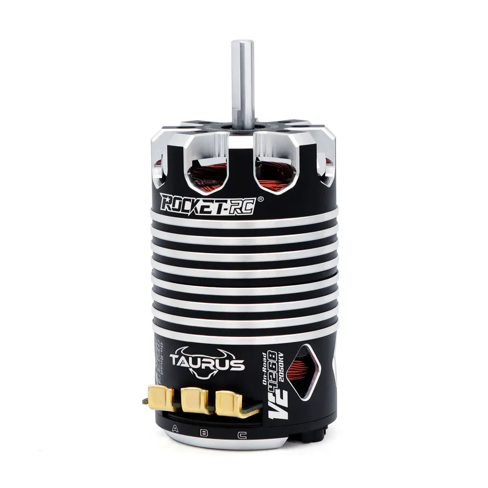 ROCKET-RC 4274 4268 V2 Sensored Brushless Motor with 220A ESC Combo Set for 1/8 Traxxas Wltoys HSP Arrma RC Car On-Road Truck