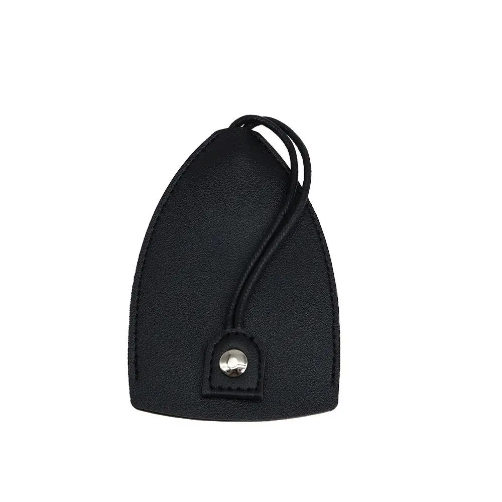 PU Leather Pull Out Keychain Pouch Solid Color Waterproof PU Key Wallets Key Organizer Key Holder Case Housekeepers Key Holder