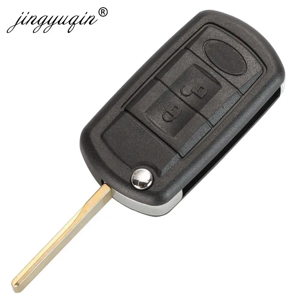 Jingyuqin 315/433MHz ID46-PCF7941 Chip 3B Flip Control remoto llave de coche Fob para RANGE ROVER Sport Land Rover Discovery 3 llave completa