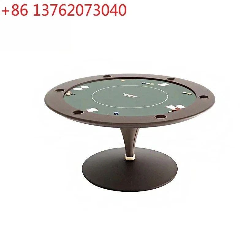 Light luxury high-end solid wood chess and ca rd ta ble luxury v illa, Texas poker tab le