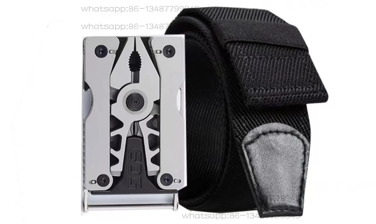 SN1011 Outdoor Multifunctional Belt Buckle Tool Pliers Portable Belt Pliers