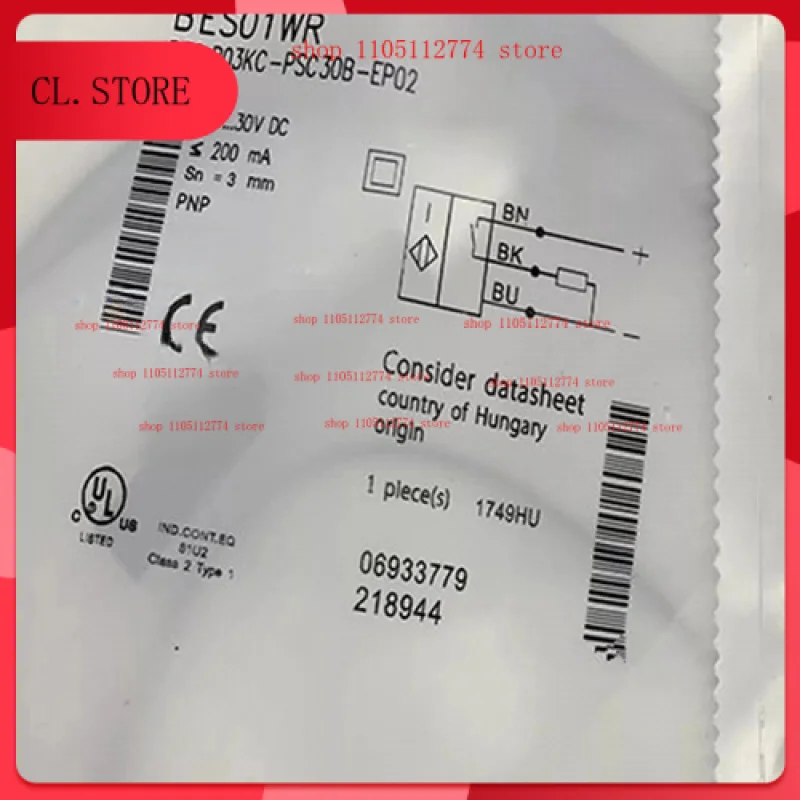

Датчики для BALLUFF BES01WR (BES R03KC-PSC30B-EP02) новые, бесплатная доставка