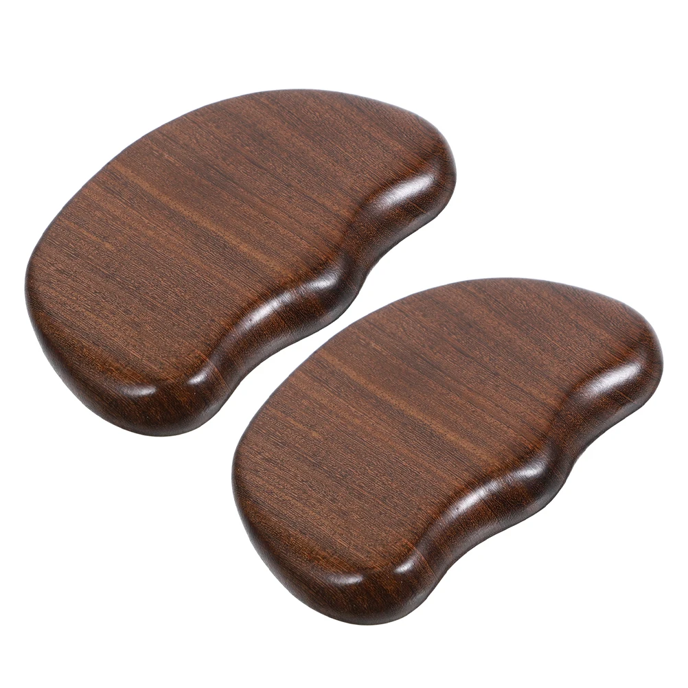 2 ชิ้นไม้ขูดกัวซาเครื่องมือนวดสำหรับใบหน้าร่างกายเท้าน้ำหนักเบาเครื่องขูดผิวหน้าส่งเสริมการไหลเวียนโลหิตทนทาน