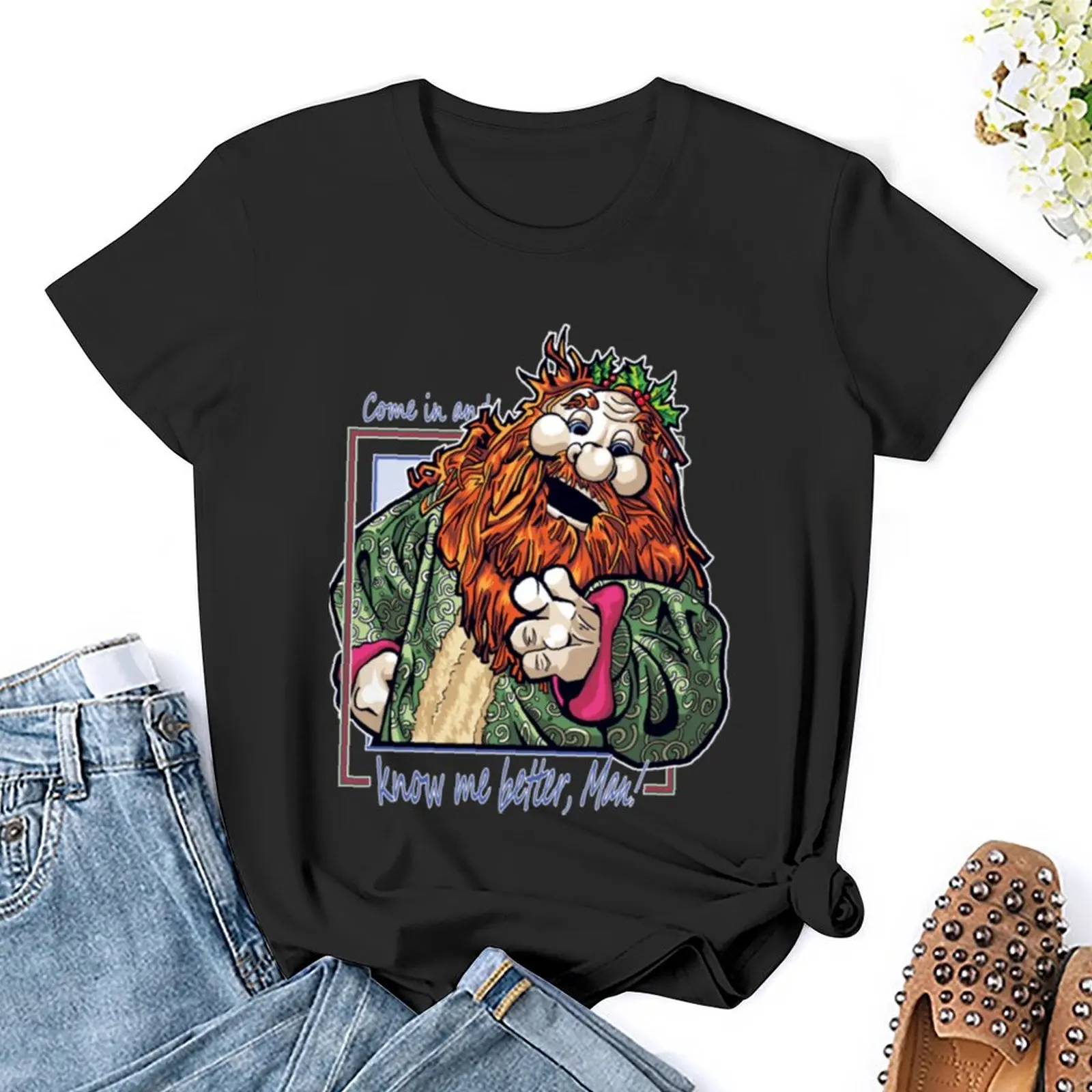 Know me better, Man T-Shirt cute tops hippie clothes summer clothes spring clothes Women 2024