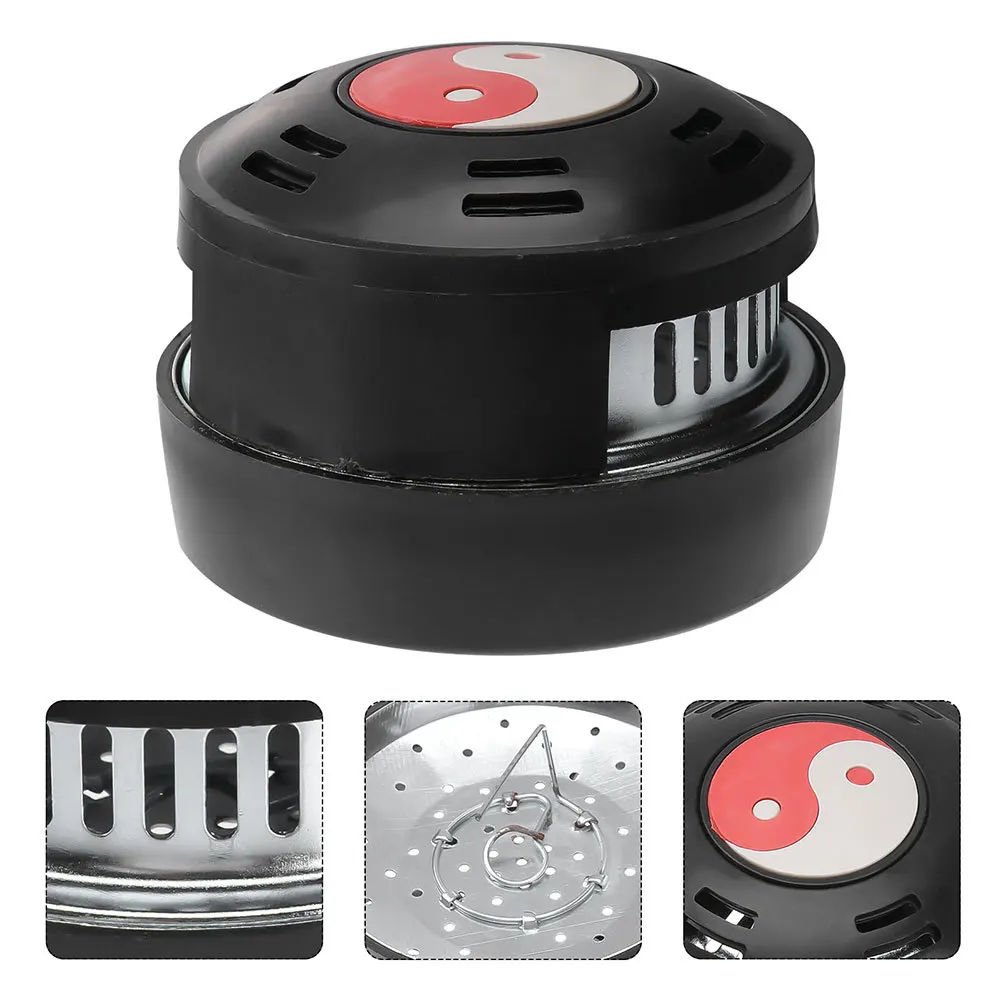 

3Pcs Moxibustion Box Portable Adjustable Moxa Burner Household Smoke-Free Moxibustion Holder Metal Storage Box Durable